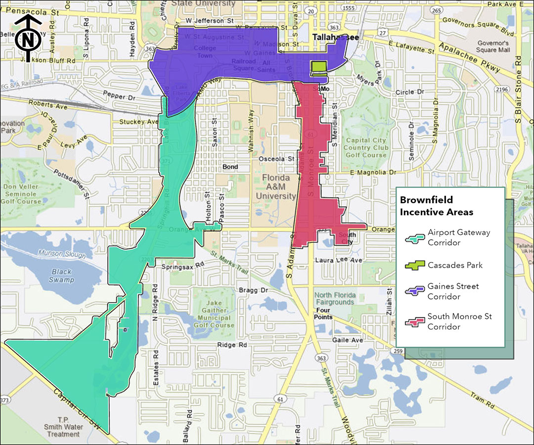 brownfield area map